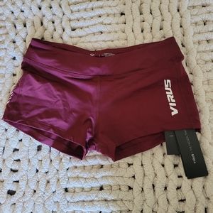 Virus red shorts